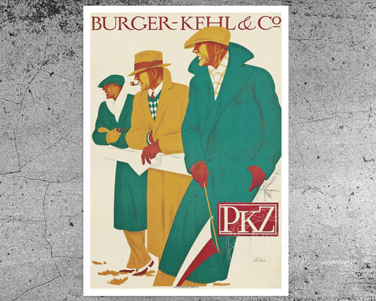 Herman Blaser "P.K.Z - Berger - Kehl & Co" (c.1926) - Mabon Gallery