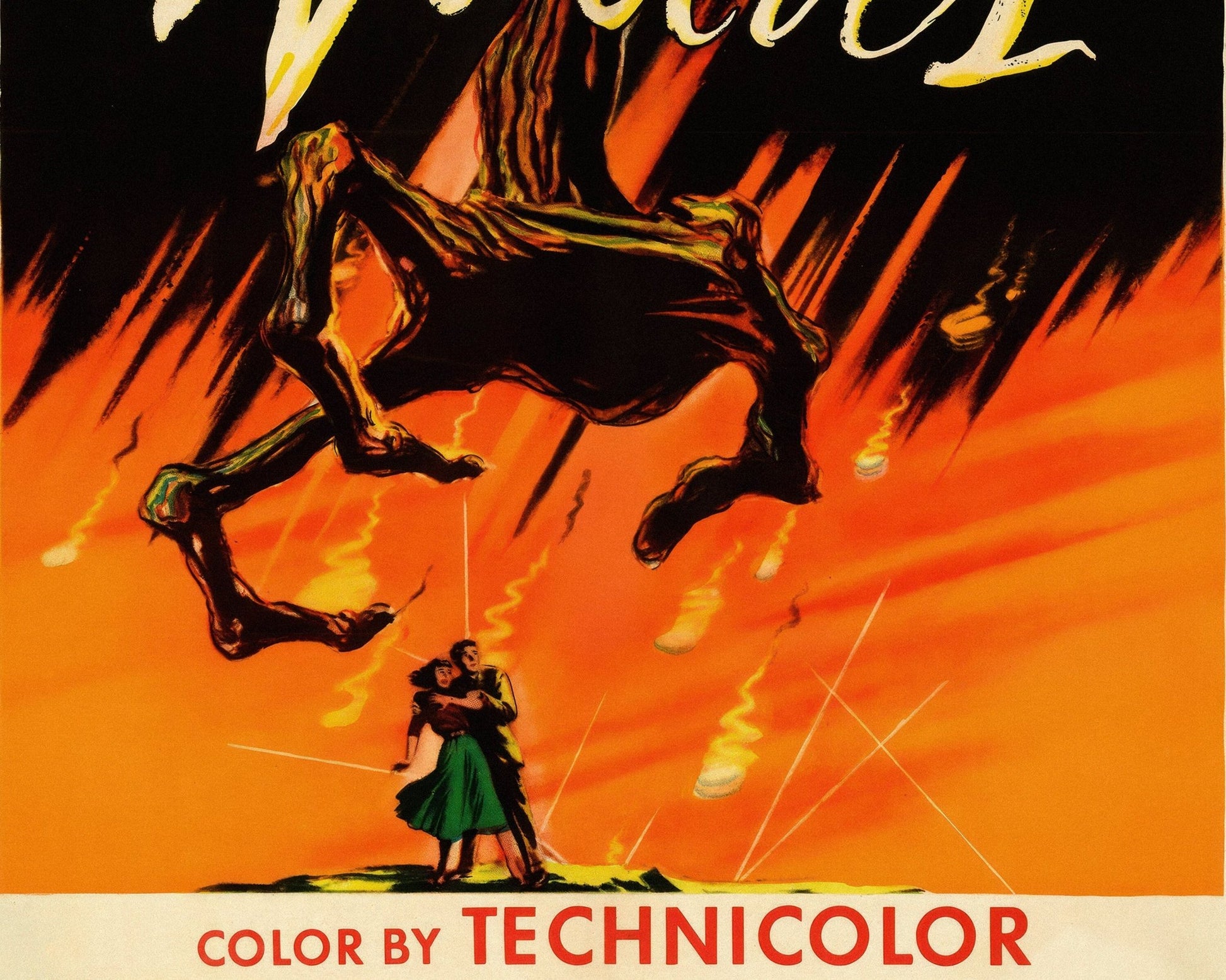 H.G Wells "The War of The Worlds" (1953) - Mabon Gallery
