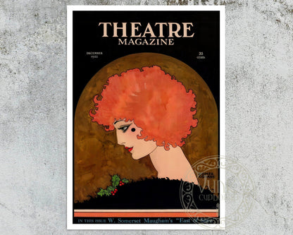 Homer Conant "Theatre Magazine Cover - December 1922" - Mabon Gallery