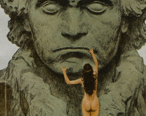 Hugo Höppner (Fidus) "Design for a Beethoven Temple" (c.1903) Illustration for Jugend Magazine - Mabon Gallery