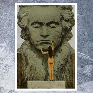 Hugo Höppner (Fidus) "Design for a Beethoven Temple" (c.1903) Illustration for Jugend Magazine - Mabon Gallery