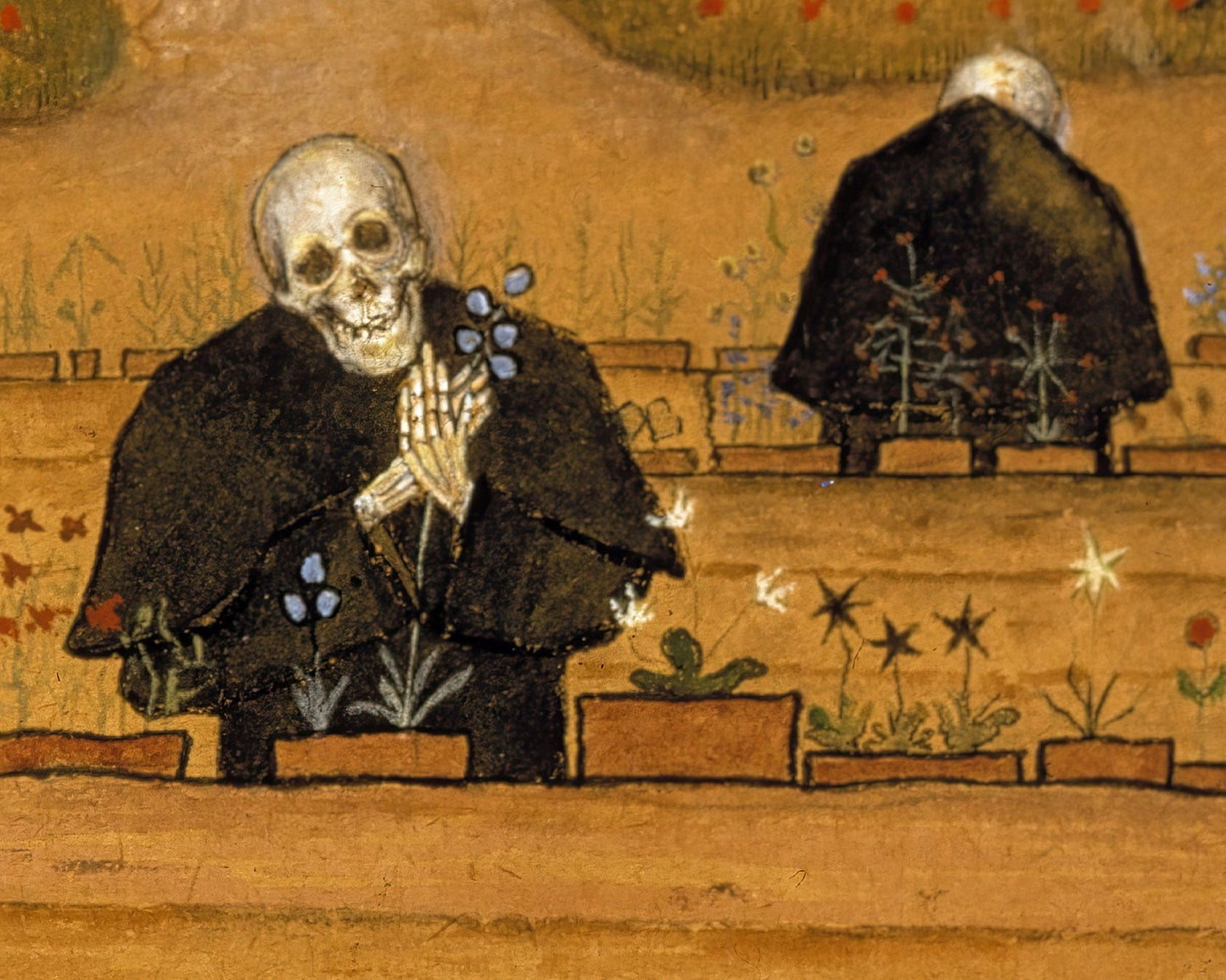 Hugo Simberg "The Garden of Death" (c.1896) - Mabon Gallery