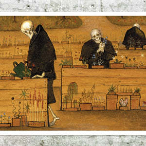 Hugo Simberg "The Garden of Death" (c.1896) - Mabon Gallery