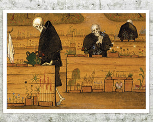 Hugo Simberg "The Garden of Death" (c.1896) - Mabon Gallery