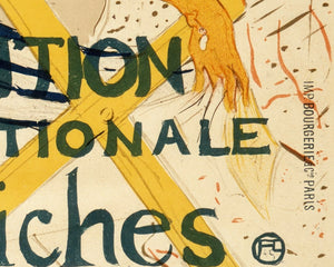 Henri de Toulouse-Lautrec "La Passagère du 54 (Salon des Cent)" (c.1895) Art Nouveau Poster - Mabon Gallery 