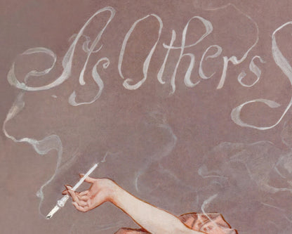 Martin Justice "As Others See Us" (c.1925) Vintage Pulp Book Cover