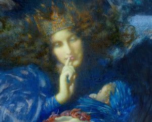 Edward Robert Hughes "Night with her Train of Stars" (c.1912)