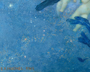 Edward Robert Hughes "Night with her Train of Stars" (c.1912)