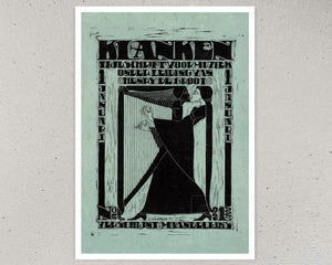 Chris Lebeau "Klanken" (c.1923) Vintage Dutch Music Magazine Cover