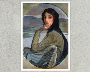 John Lavery "Portrait of Lady Lavery as Kathleen Ni Houlihan" (c.1927)