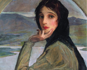 John Lavery "Portrait of Lady Lavery as Kathleen Ni Houlihan" (c.1927)