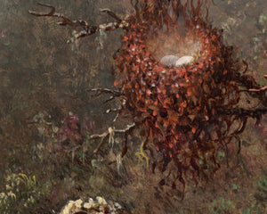 Martin Johnson Heade "Cattleya Orchid and Three Hummingbirds" (c.1871)