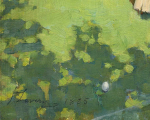 John Lavery "Played!!" (c.1885)