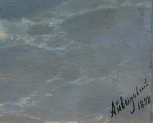 Ivan Aivazovsky "Heavy Swell on High Seas" (c.1898)