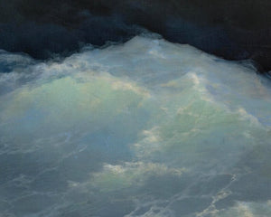 Ivan Aivazovsky "Heavy Swell on High Seas" (c.1898)
