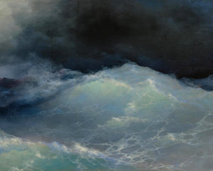 Ivan Aivazovsky "Heavy Swell on High Seas" (c.1898)