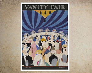 Annie Harriet Fish "March 1921" Vintage Vanity Fair Magazine Cover