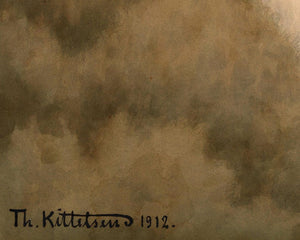 Theodor Kittelsen "White Bear King Valemon" (c.1912)