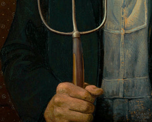 Grant Wood “American Gothic” (c.1930)