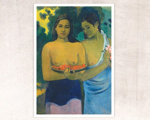 Paul Gauguin "Two Tahitian Women" (c.1899)