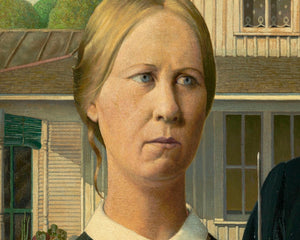 Grant Wood “American Gothic” (c.1930)