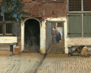 Johannes Vermeer "The Little Street" (c.1657-1658)