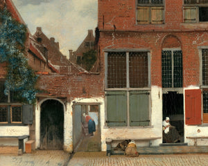Johannes Vermeer "The Little Street" (c.1657-1658)