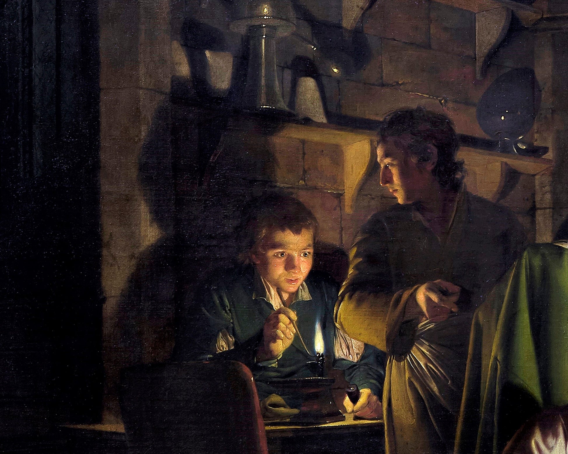 Joseph Wright of Derby "The Alchemist" (c.1771) - Mabon Gallery 