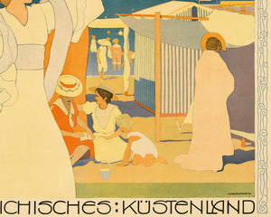 Josef Maria Auchentaller "Grado" (c.1906) - Mabon Gallery 