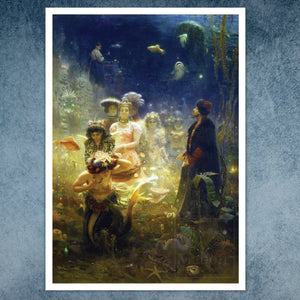 Ilya Repin "Sadko and The Underwater Kingdom" (1876) - Mabon Gallery