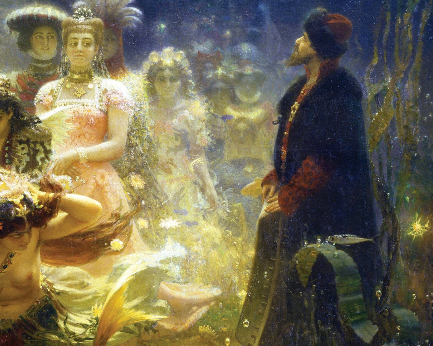 Ilya Repin "Sadko and The Underwater Kingdom" (1876) - Mabon Gallery