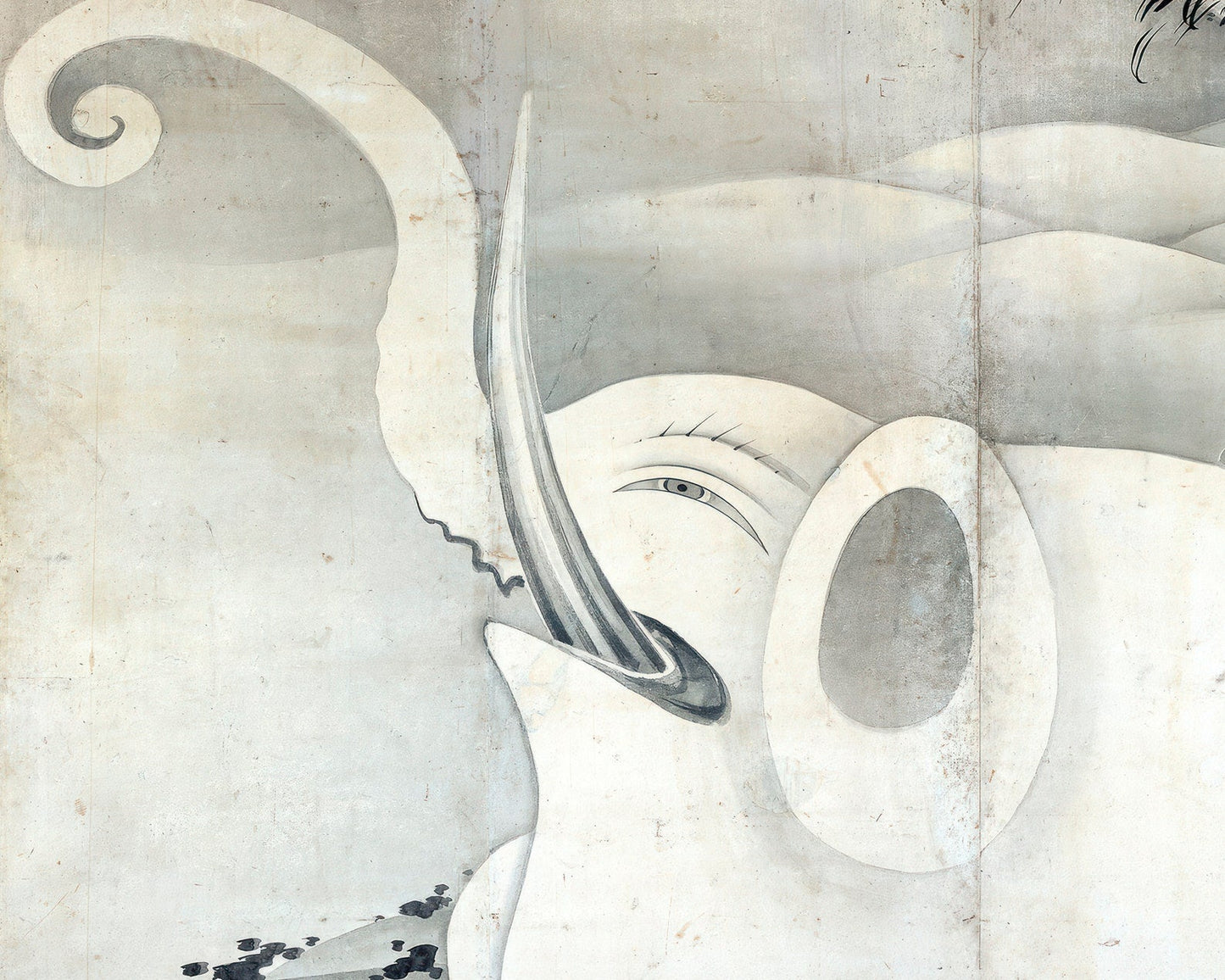 Itō Jakuchū "Elephant" (c.1796) - Mabon Gallery