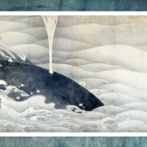 Itō Jakuchū "Whale" (c.1796) - Mabon Gallery