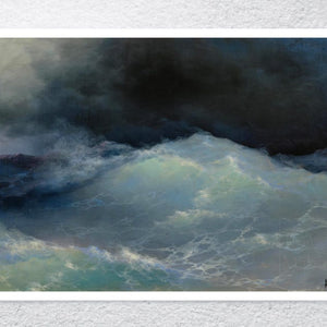 Ivan Aivazovsky "Heavy Swell on High Seas" (c.1898) - Mabon Gallery