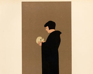 J & W Beggarstaff "Hamlet" (c.1894) Shakespeare - Mabon Gallery