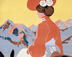 Jakob Friedrich Bollschweiler “Sommer in Graubünden” (c.1905) - Mabon Gallery