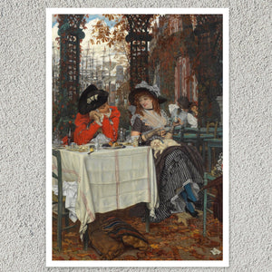James Tissot "Lunch" (c.1868) - Mabon Gallery