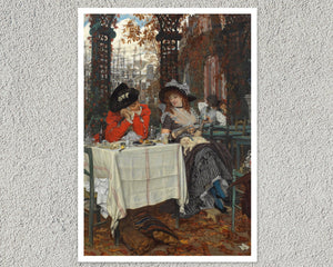 James Tissot "Lunch" (c.1868) - Mabon Gallery