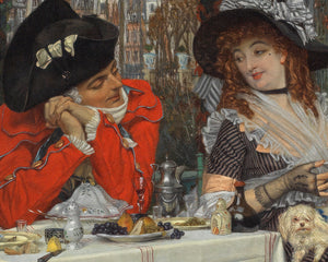 James Tissot "Lunch" (c.1868) - Mabon Gallery