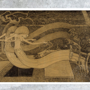 Jan Toroop "O Grave, Where is thy Victory?" (c.1892) - Mabon Gallery