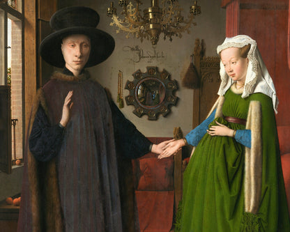 Jan van Eyck "Arnolfini Portrait" (c.1434) - Mabon Gallery