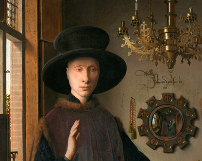 Jan van Eyck "Arnolfini Portrait" (c.1434) - Mabon Gallery