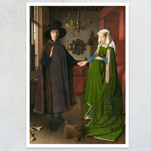 Jan van Eyck "Arnolfini Portrait" (c.1434) - Mabon Gallery