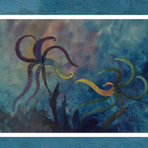 Janus de Winter "Fighting Orchids" (c.1917) - Mabon Gallery