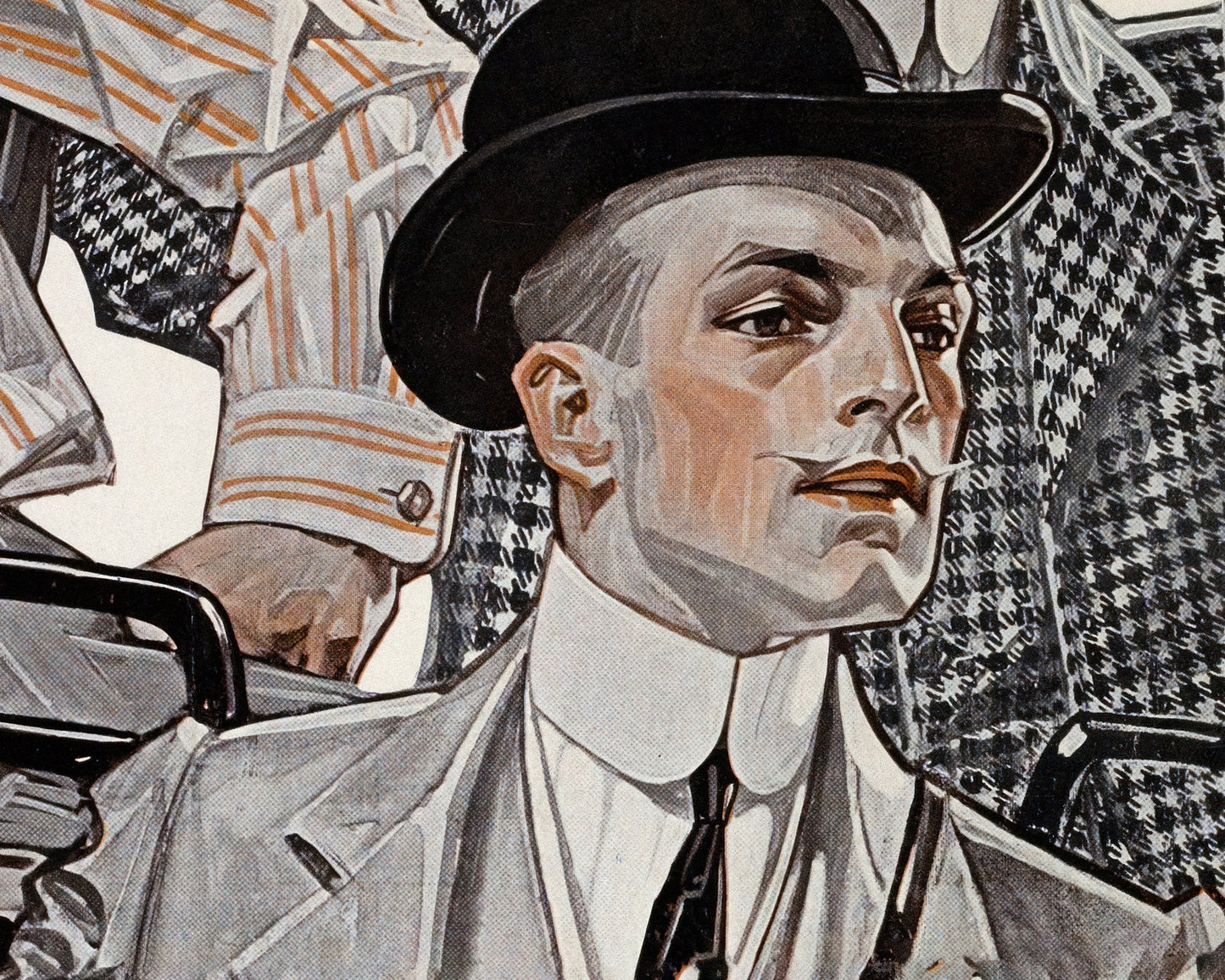 J.C Leyendecker "Arrow collars" (1910) - Mabon Gallery