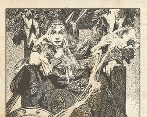 J.C Leyendecker "Queen Maeve" (c.1911) - Mabon Gallery