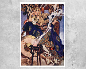 J.C Leyendecker "Queen Maeve" (c.1911) - Mabon Gallery