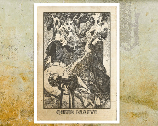 J.C Leyendecker "Queen Maeve" (c.1911) - Mabon Gallery