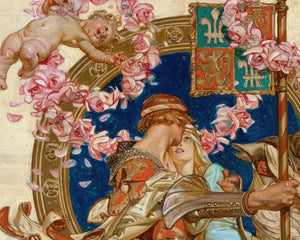 J.C Leyendecker "The Honeymoon" (c.1923) Artwork for The Saturday Evening Post Magazine - Mabon Gallery