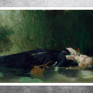 Jean - Baptiste (James) Bertrand "Ophelia" (c.1872) - Mabon Gallery